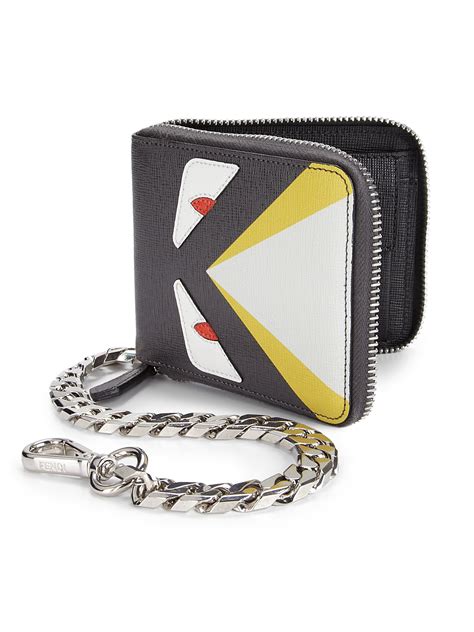 fendi zipper wallet|fendi outlet online.